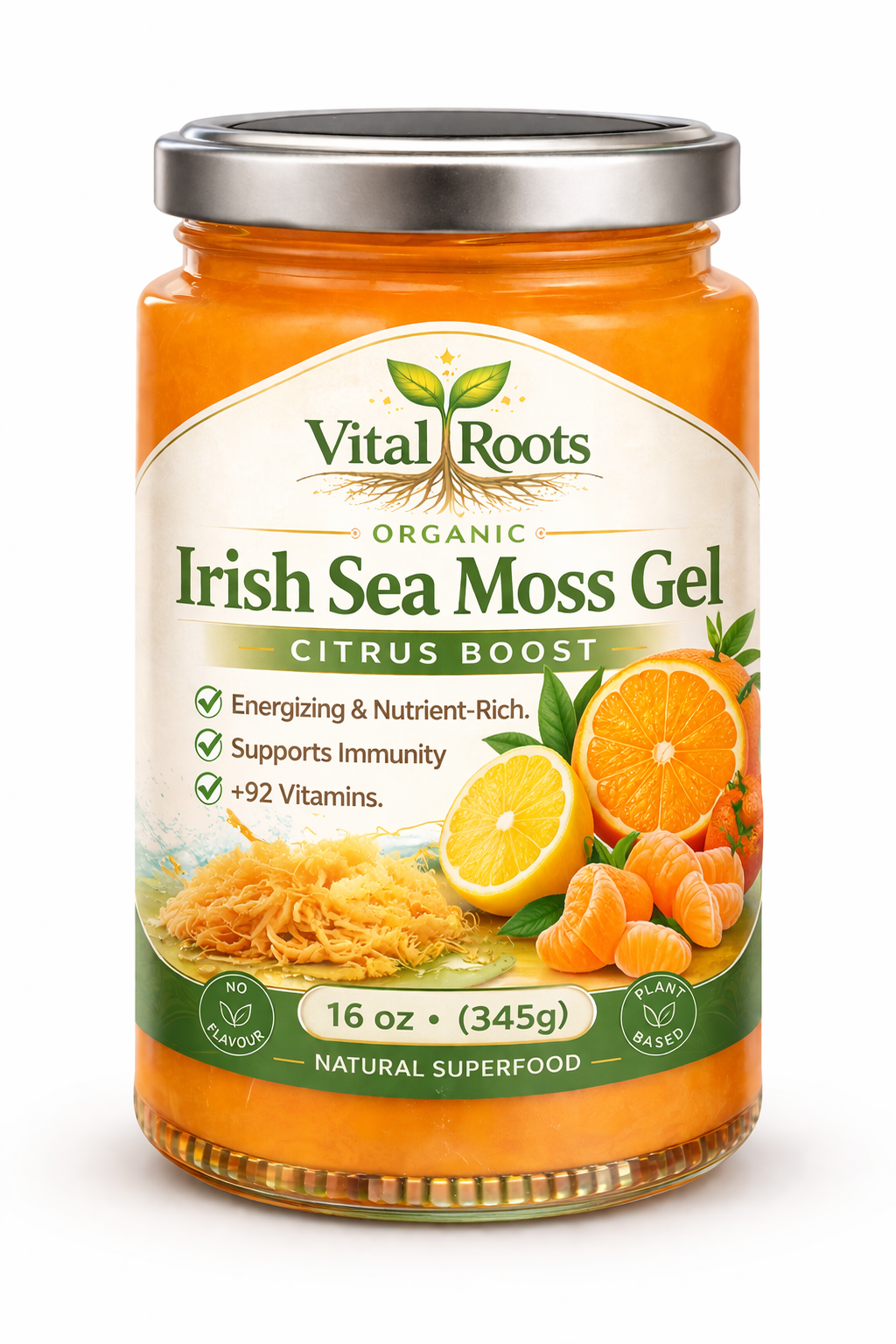  Sea Moss Gel Citrus Boost